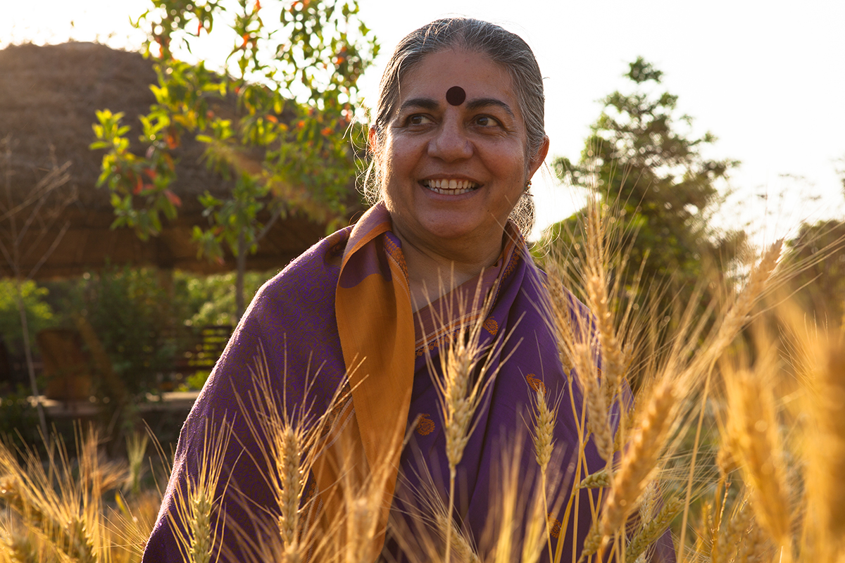 Vandana Shiva appelle toutes les femmes à être des « graines de changement »